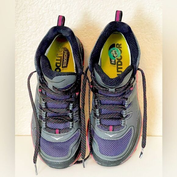 Hoka One One Tor Tech Hi Mid nightshade/Teaberry Women’s Hiking boots shoes - Picture 11 of 14